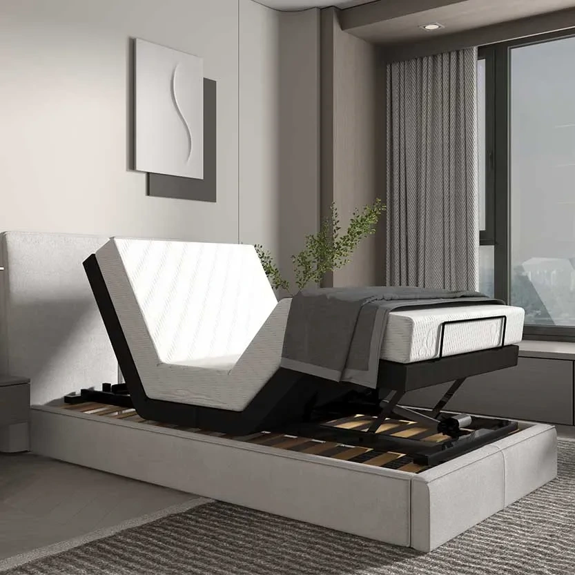 Cama Eléctrica Ajustable EB032T-8060 Queen Queen 